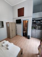 Kuchyňa alebo kuchynka v ubytovaní Apartments Konstantinidis