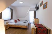 Posteľ alebo postele v izbe v ubytovaní Willa Mała Łąka Jacuzzi & Sauna