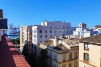 Výhľad na mesto Malaga alebo výhľad na mesto priamo z apartmánu