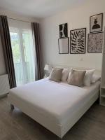 Postel nebo postele na pokoji v ubytování Holiday Home Meri