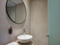 A bathroom at Atlantica Thalassa Hotel