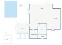 Plán poschodí v ubytovaní Villa Torrenit by Villa Plus
