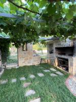 A garden outside Georgios House