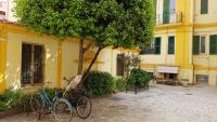 Jazda na bicykli v okolí ubytovania Lido di Ostia 1933
