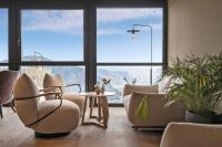 A seating area at Hotel Belvedere - Fine Dining, Hideaway & SPA