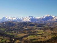 A general mountain view or a mountain view taken from the holiday home