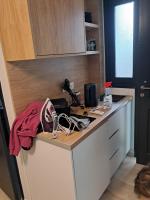 Kuchyňa alebo kuchynka v ubytovaní Erodios Apartments