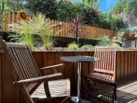 Zahrada ubytování 3 pièces avec terrasse arborée