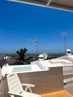 Balkón nebo terasa v ubytování Bungalows Sonneland Maspalomas Canary Islands
