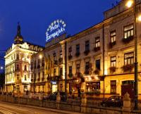 Budynek, w którym mieści się hotel