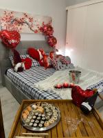 Posteľ alebo postele v izbe v ubytovaní Marzia Etna apartment