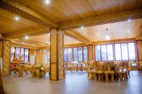 Restaurace v ubytování Longsheng Longji Rice Terraces Jingyue Hotel 龙胜龙脊梯田境悦酒店