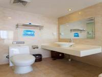7 Days Inn Fucheng Wu Gongci Gaodeng East Street Binjiang Roadにあるバスルーム