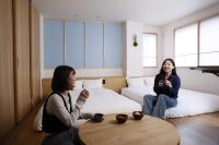 博多の旅籠 すノやにあるベッド