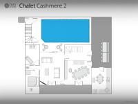 Plán poschodí v ubytovaní Chalet Cashmere Spirit - OVO Network