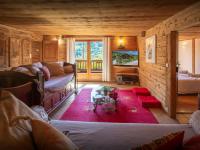 Televízia a/alebo spoločenská miestnosť v ubytovaní Chalet Cashmere Spirit - OVO Network