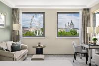 A seating area at Kempinski Hotel Corvinus Budapest