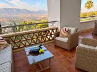 Balkón nebo terasa v ubytování Beautiful luxurious 2 bedroom apartment with a breathtaking view at La Cala Golf