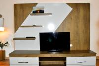 A television and/or entertainment centre at Mimoza İstiklal Apart Hotel