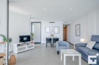 TV a/nebo společenská místnost v ubytování Apartamento Bernia al Mar 8B - Grupo Turis