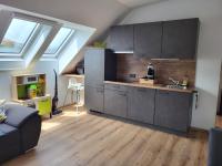 Kuchyňa alebo kuchynka v ubytovaní Apartments Brunnmeisterhof