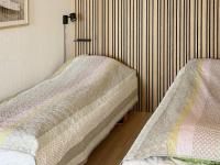 Postel nebo postele na pokoji v ubytování 6 person holiday home in Ringkøbing
