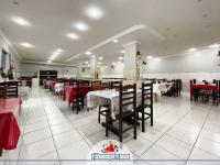 En restaurant eller et andet spisested på Hotel Estação de Minas