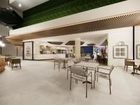 Hilton Garden Inn Brussels Airportにあるシーティングエリア