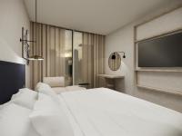 Hilton Garden Inn Brussels Airportにあるベッド