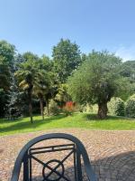 Vonkajšia záhrada v ubytovaní Parco Hotel Sassi
