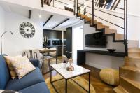 Posezení v ubytování DeZign Superior Apartments & Rooms