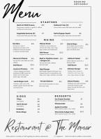 Certifikát, hodnocení, plakát nebo jiný dokument vystavený v ubytování Manor Hotel