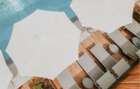 Basen w obiekcie Schoene Ferienwohnung-Wagrain lub w pobliżu