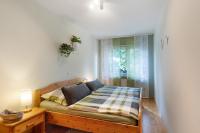 Postel nebo postele na pokoji v ubytování Ferienwohnung Blumenau