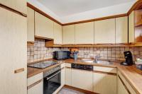 Kuchyň nebo kuchyňský kout v ubytování Ferienwohnung Blumenau
