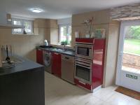 Kuchyň nebo kuchyňský kout v ubytování La Torre del Indiano-Villa-