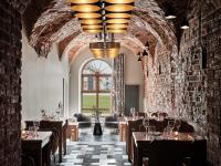 Restaurace v ubytování Hoppen House Apartamenty w centrum miasta