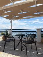Balkón nebo terasa v ubytování Eros Beach Hotel