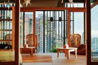 Star Hostel Taichung Parklaneにあるシーティングエリア