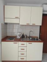 Kuchyň nebo kuchyňský kout v ubytování Apartments Maskovic Karbuni