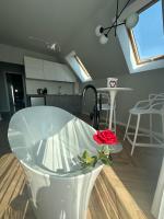 Půdorys ubytování Студио с вана и гледка в "The House" с Термална зона