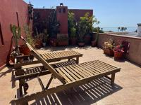 Balkón alebo terasa v ubytovaní Livemalaga Terrace & Beach Grand House