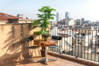 Balkón alebo terasa v ubytovaní Apartments HHB