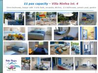 Plán poschodí v ubytovaní Pool Seaside Relais - VILLE Ninfea, Marea, Rosa e Cassiopea