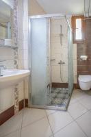 Koupelna v ubytování Datca Kilic Hotel