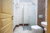 Koupelna v ubytování Datca Kilic Hotel