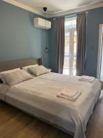 Postel nebo postele na pokoji v ubytování Chernomorets Apartment