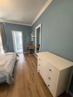 Postel nebo postele na pokoji v ubytování Chernomorets Apartment