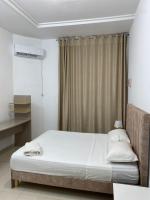 Postel nebo postele na pokoji v ubytování Lafayette Private 2-Bedroom Apartment