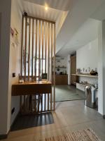 A kitchen or kitchenette at SOLUS B&B